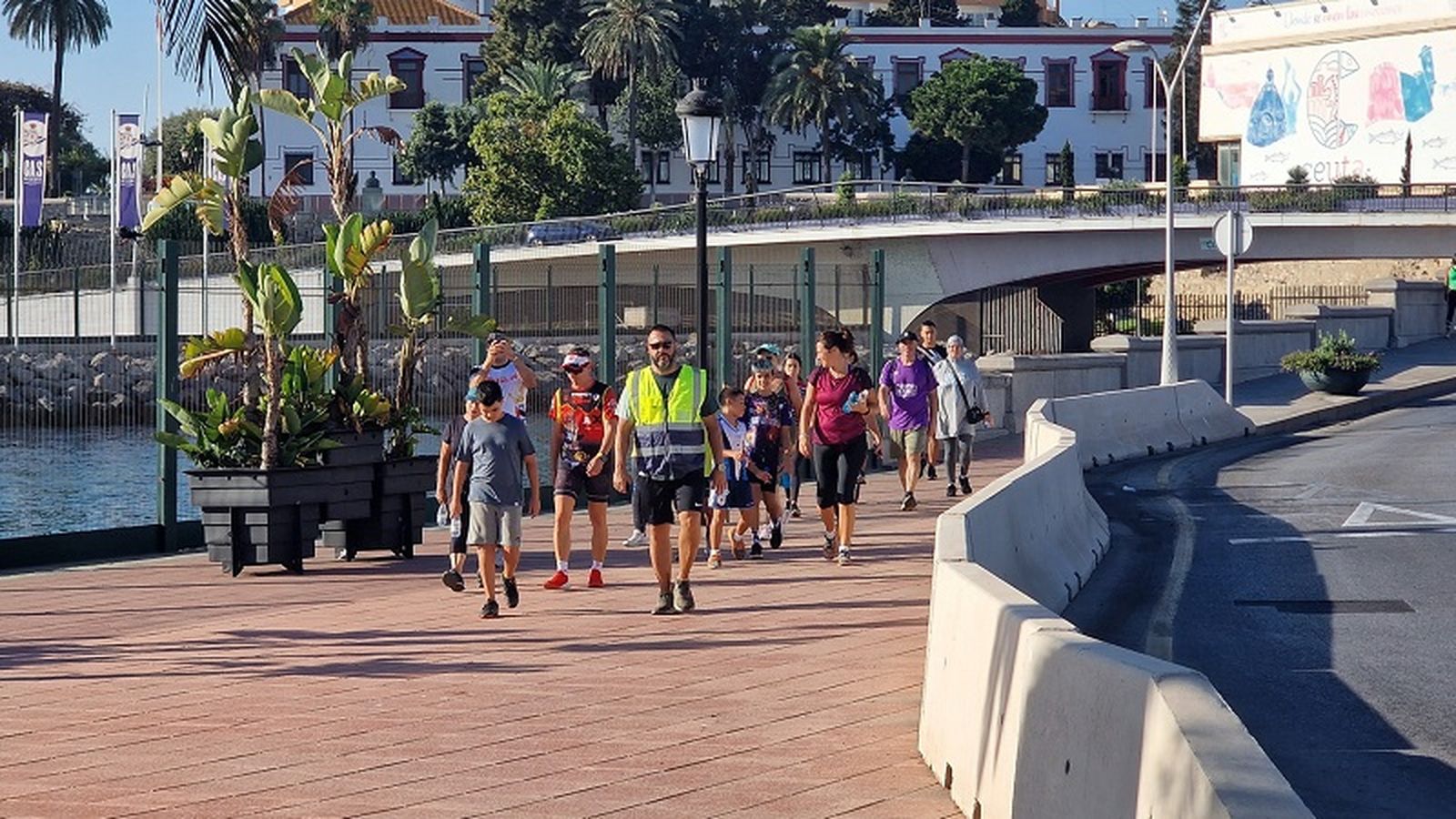 Participantes de la I Marcha de la FPAV. / FOTO CEDIDA