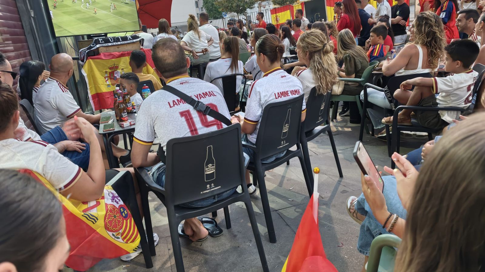 Ceuta enloqueció con España, Campeona del Mundo