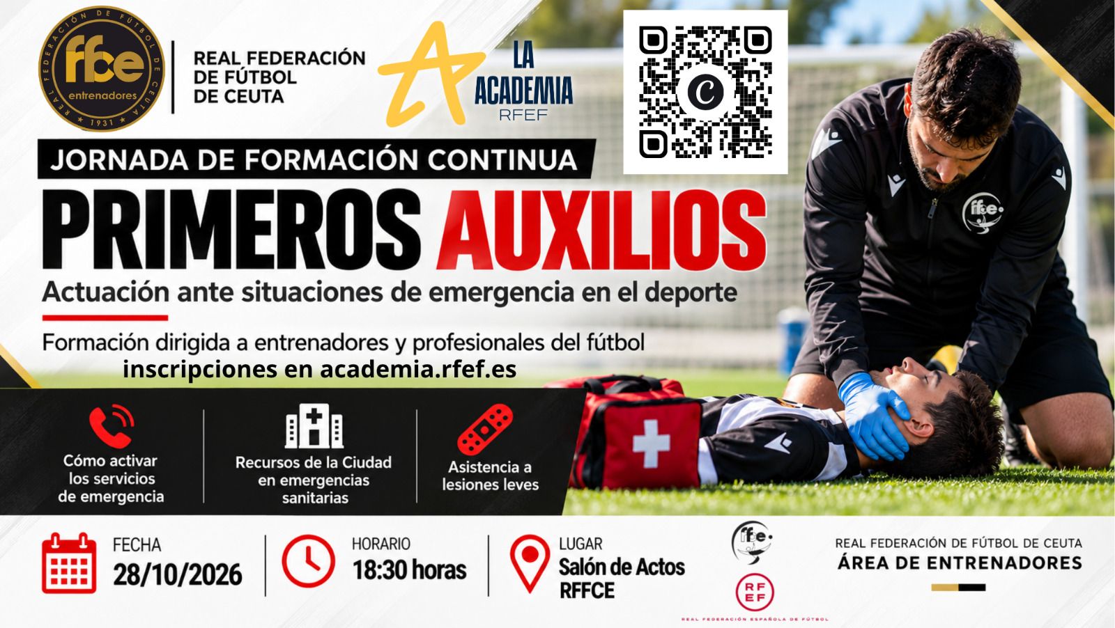 Cartel de la actividad de la RFFCE