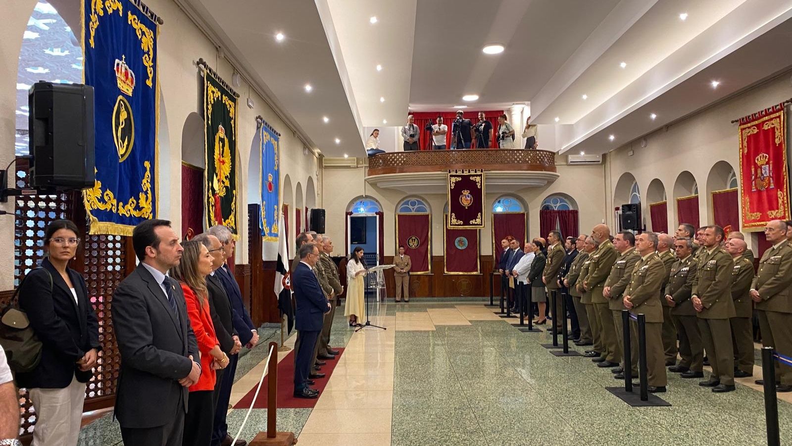 Ceuta celebra el XXIX aniversario de su Delegación de Defensa con un homenaje a la vocación de servicio.