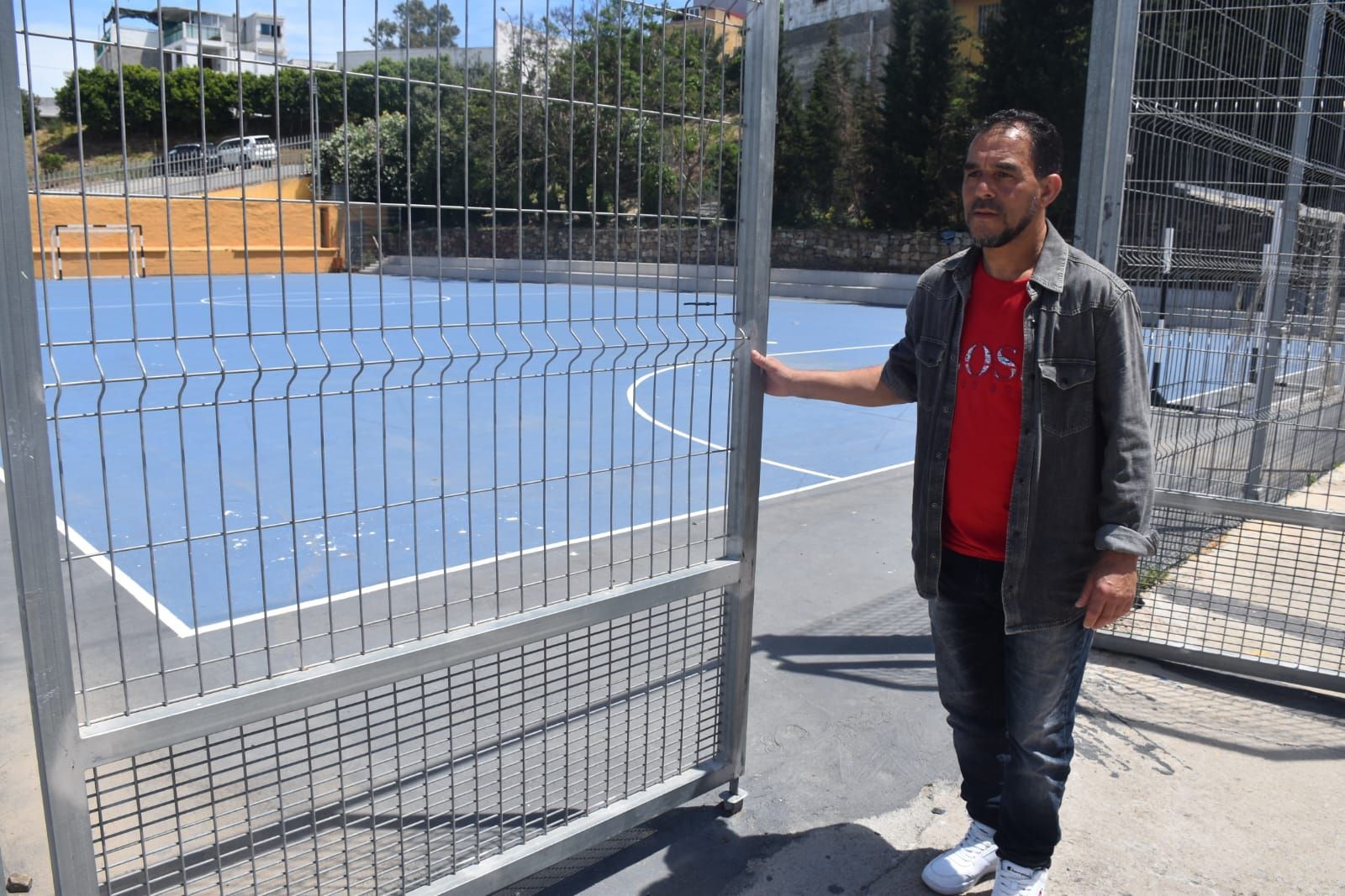 Karim Lalami, presidente de la barriada Poblado Regulares