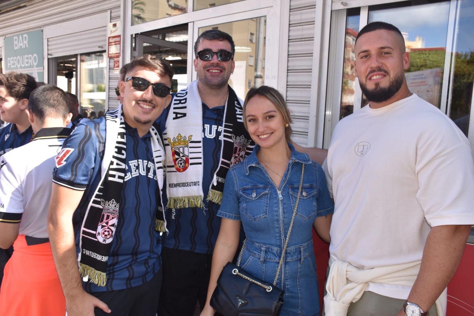 FOTOGALERÍA | Así vio Nicol's a los ceutíes en la previa de la AD Ceuta contra el Mirandés