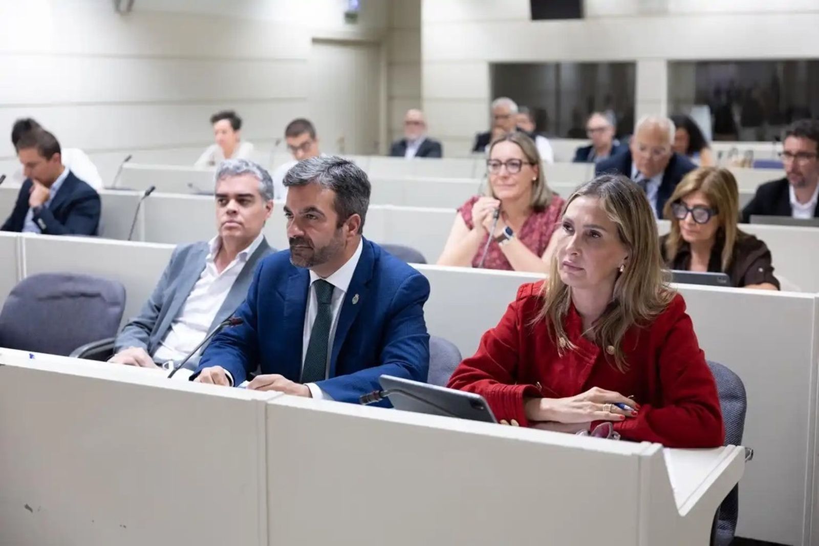Díaz, durante la comparecencia del secretario de Estado en el Senado