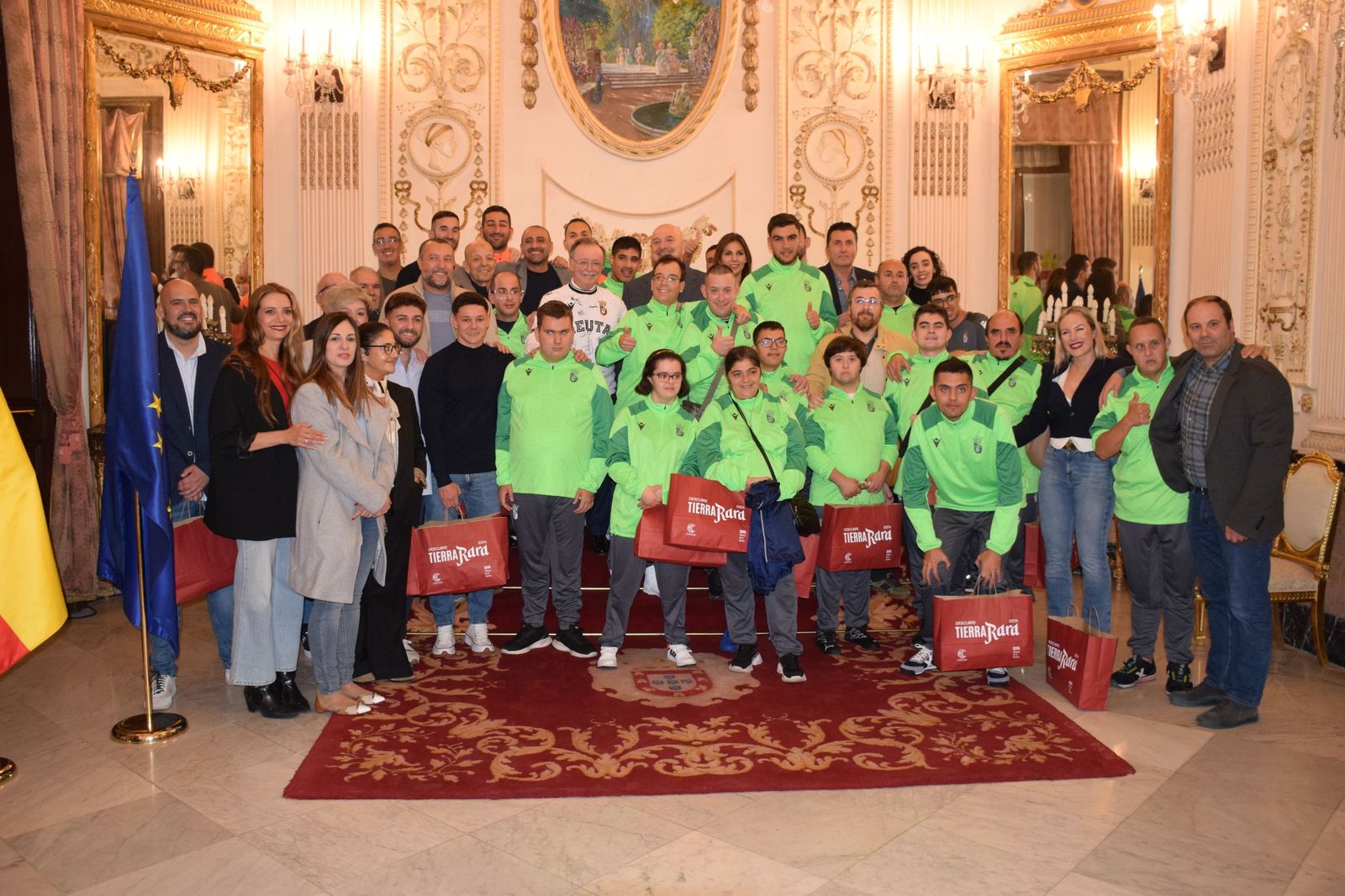 Vivas recibe al equipo Genuine de la AD Ceuta