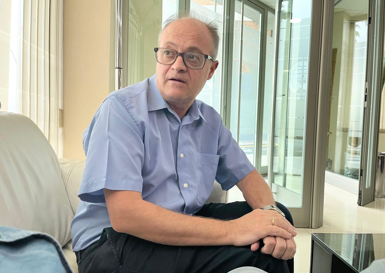 José Manuel Pérez rivera, presidente del Foro por la Educación
