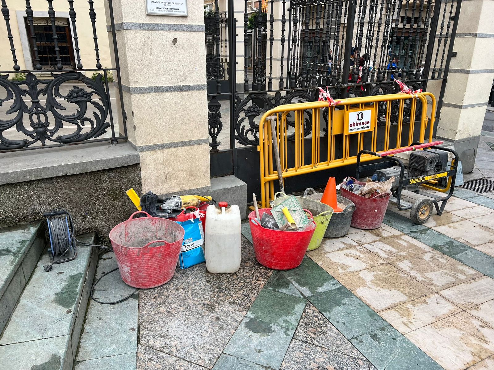 Obimace pone ‘a punto’ las calles ceutíes de cara a La Cuna de la Legión