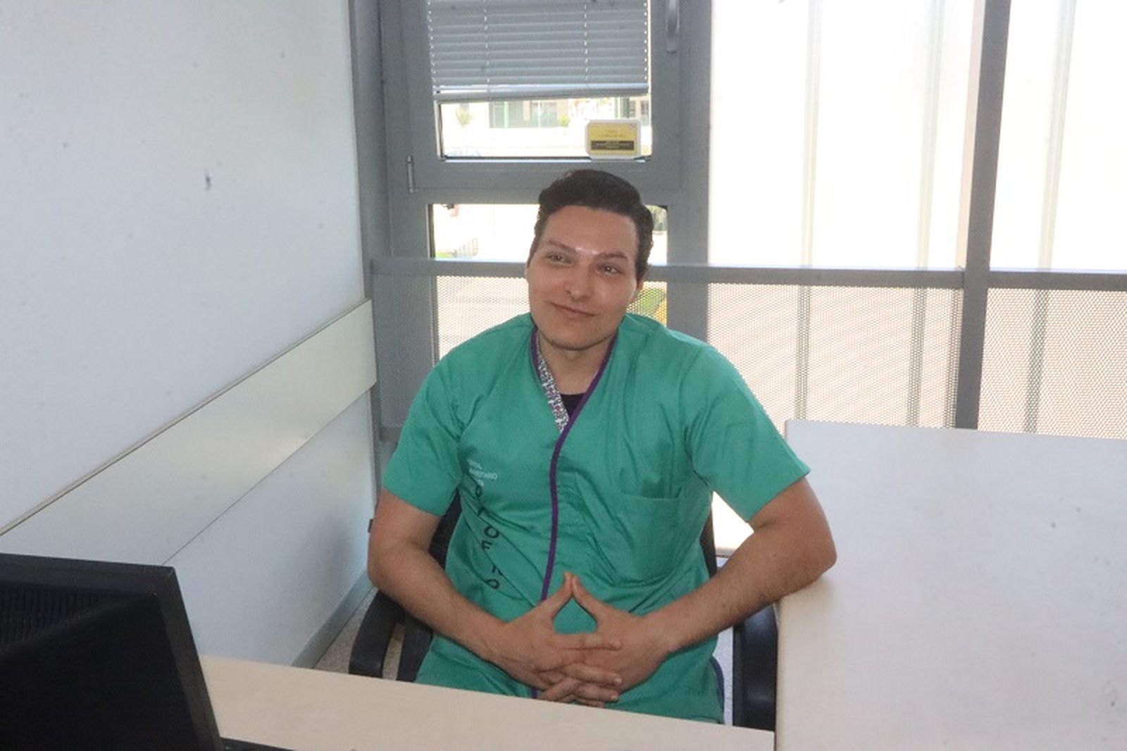 El doctor Ricardo Ribeiro, última incorporación del servicio de Urología del HUCE. / FOTO REDUAN