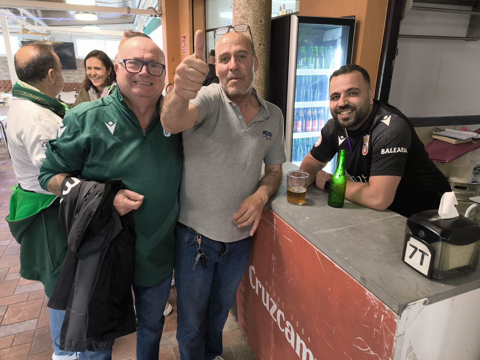 Asi vivió Nicol's la previa del partido AD Ceuta-Racing