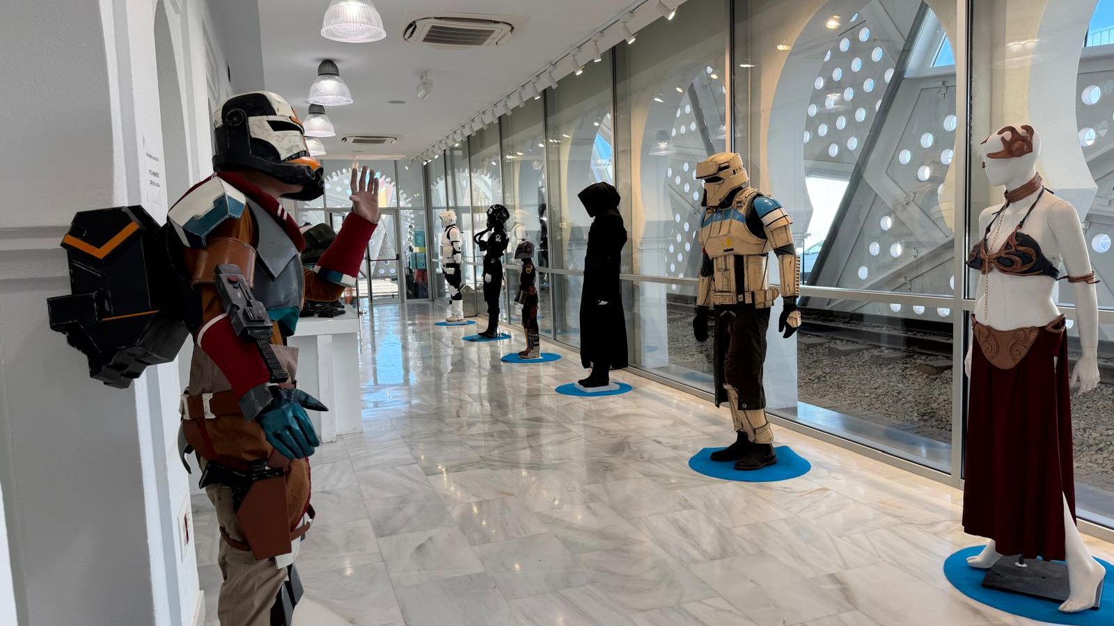 Parte de la exposición