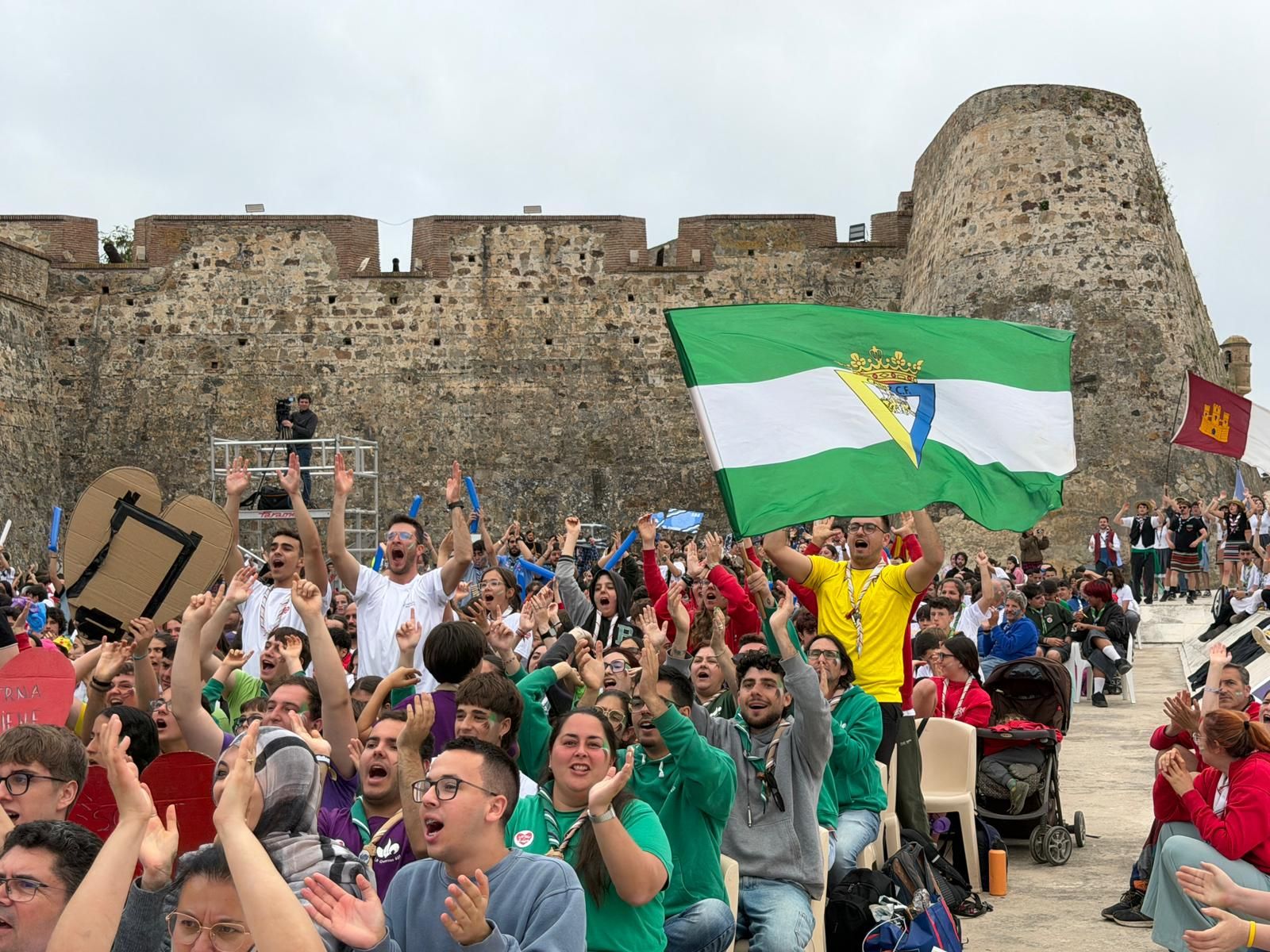 Ceuta brilla y deja el pabellón alto en el Festival Scout