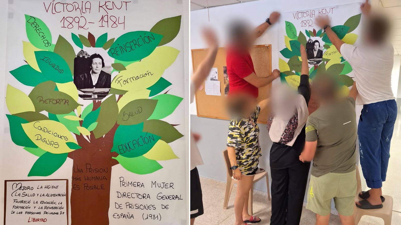 Imágenes de la actividad cedidas por las organizadoras