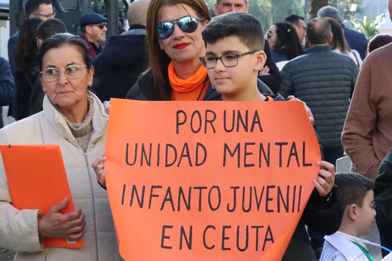 Pancarta de la Asociación TDAH. / FOTO REDUAN