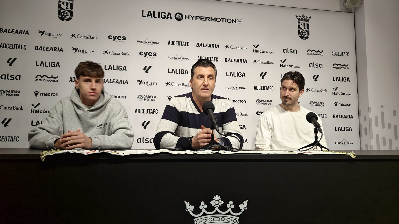 La AD Ceuta refuerza su ambición con Campaña y Doménech, talento y experiencia para soñar