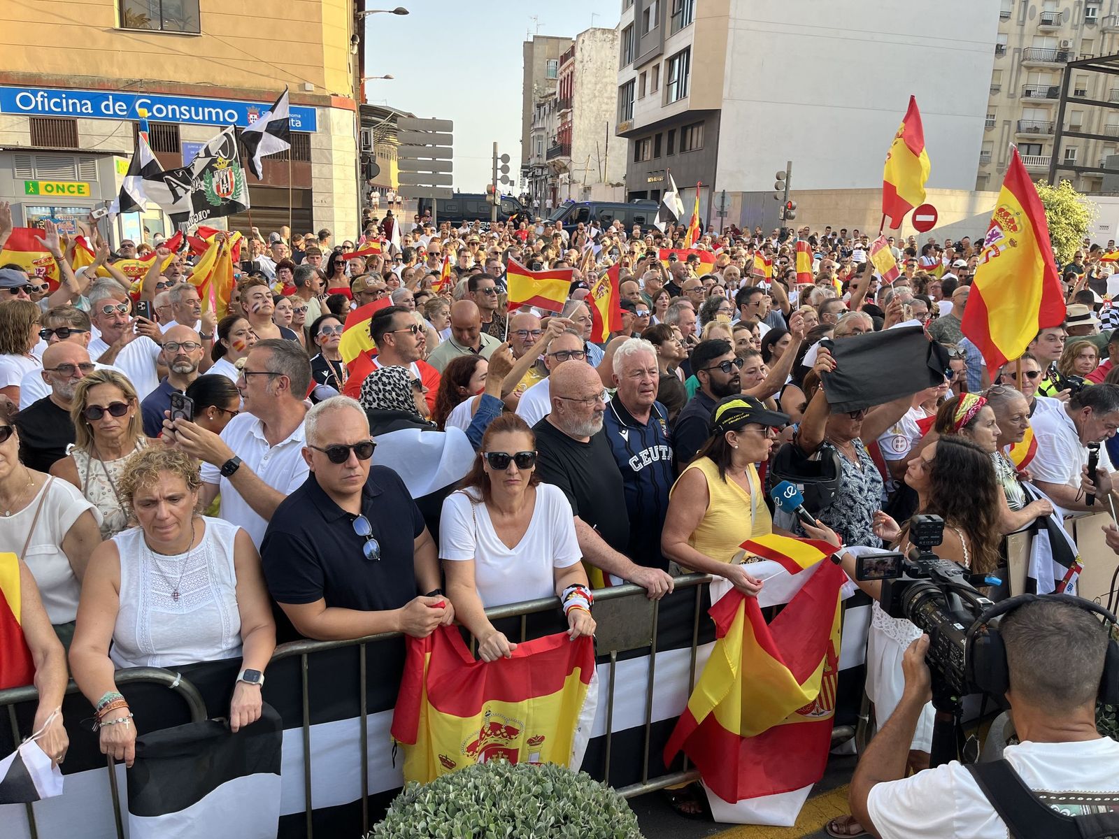 Concentración de las Cuatro Culturas por la convivencia a principios de agosto