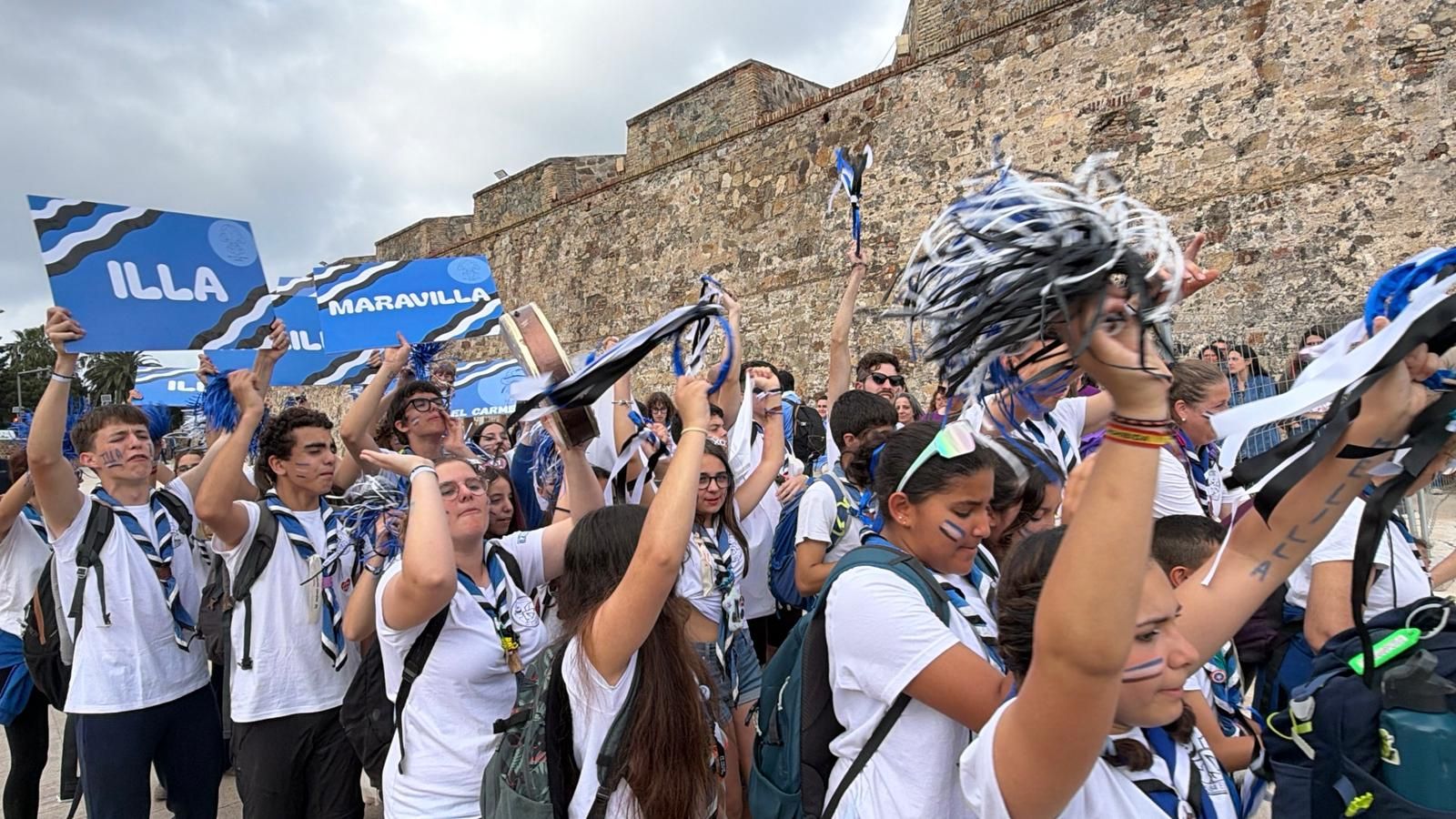 Ceuta brilla y deja el pabellón alto en el Festival Scout
