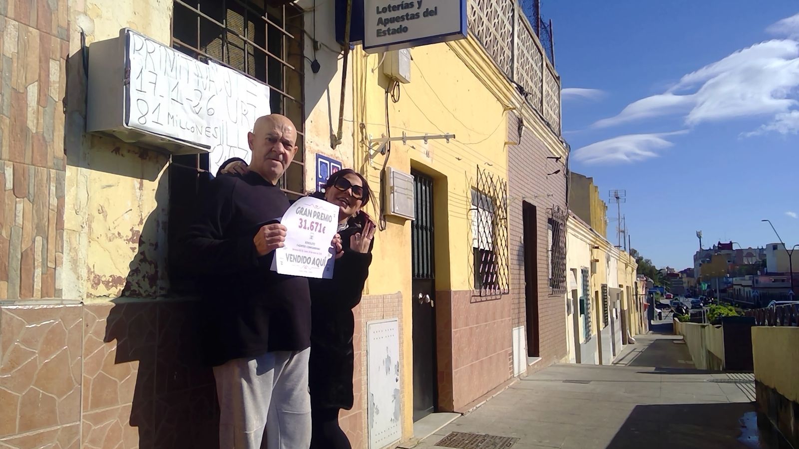 El dueño del puesto de Lotería que ha sellado el premio de Bonoloto