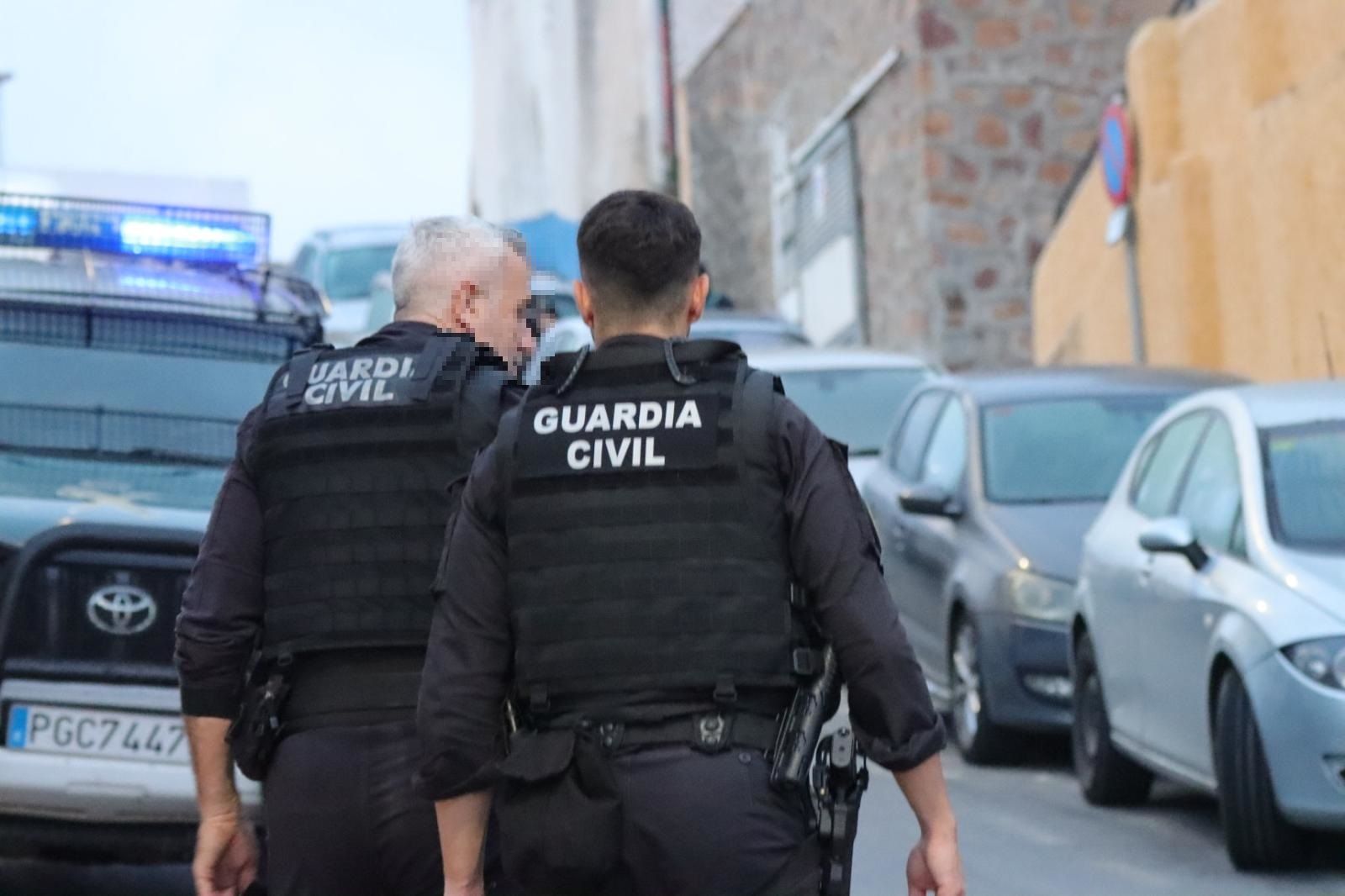 Operativo de la Guardia Civil