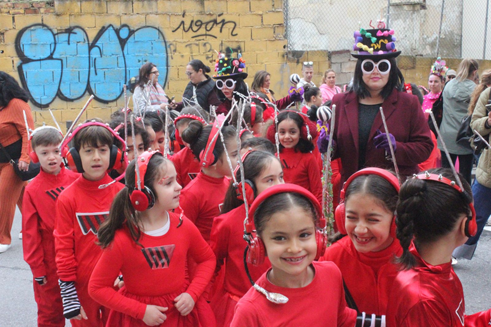 Pasacalles de carnaval del Beatriz de Silva. / FOTO S.C.