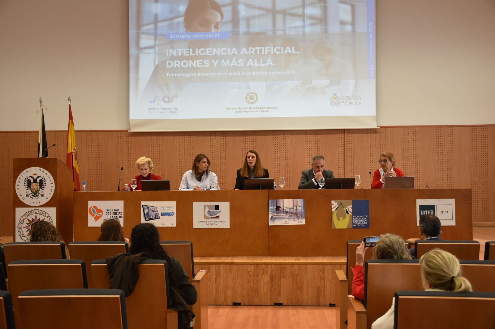 Jornada del Colegio de Enfermería de Ceuta para conmemorar su Día Internacional