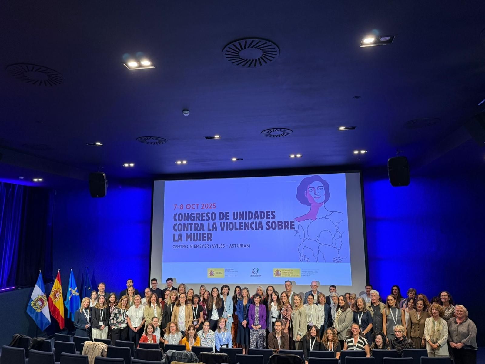 La jefa de la Unidad contra la Violencia de Género en Ceuta, Livia Rosales, participa en el Congreso Nacional de Violencia de Género celebrado en Avilés los días 7 y 8 de octubre