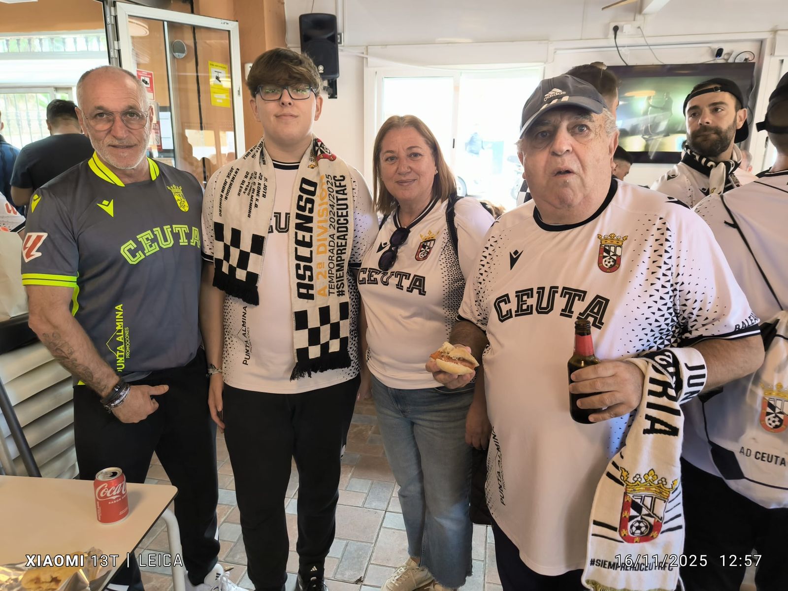 FOTOGALERÍA | Así vio Nicol's a los caballas durante la previa al partido de la AD Ceuta y el Leganés