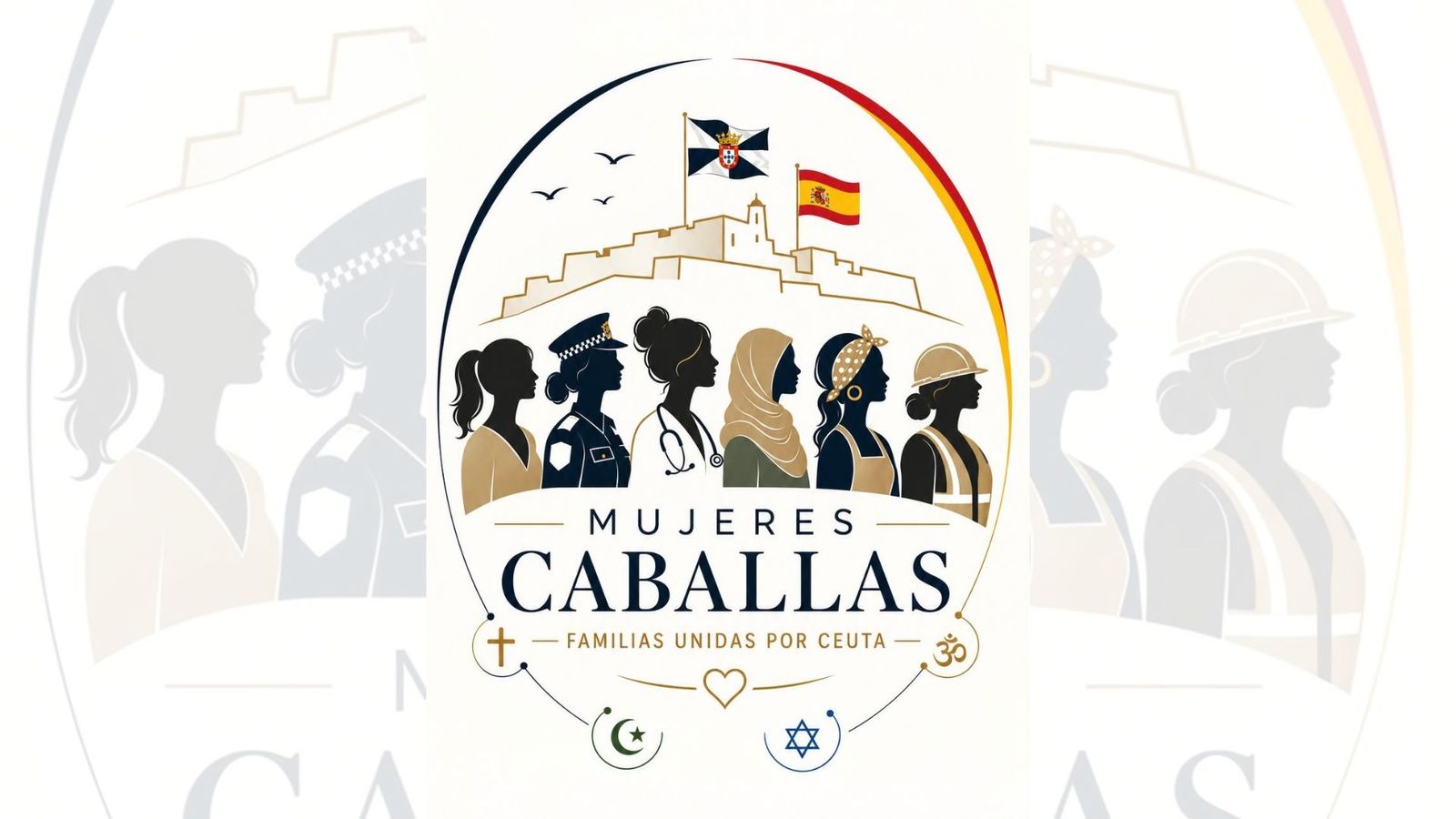 Logotipo del movimiento  'Mujeres Caballas'