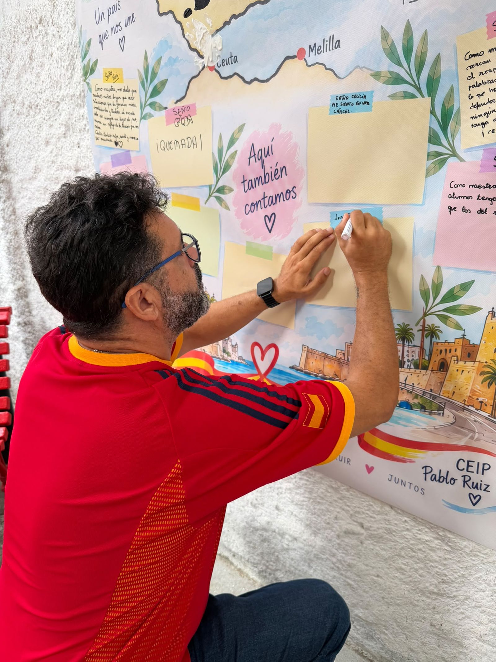 El 'Ruiz Picasso' celebra el Día de la Hispanidad con guiños a Europa