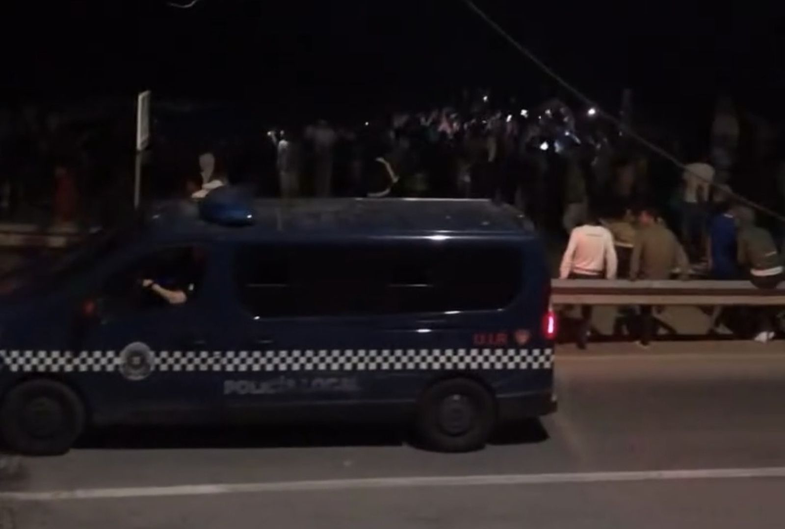 La UIP obligada a intervenir el el Trampolín ante una nueva agresión a policías por parte de migrantes