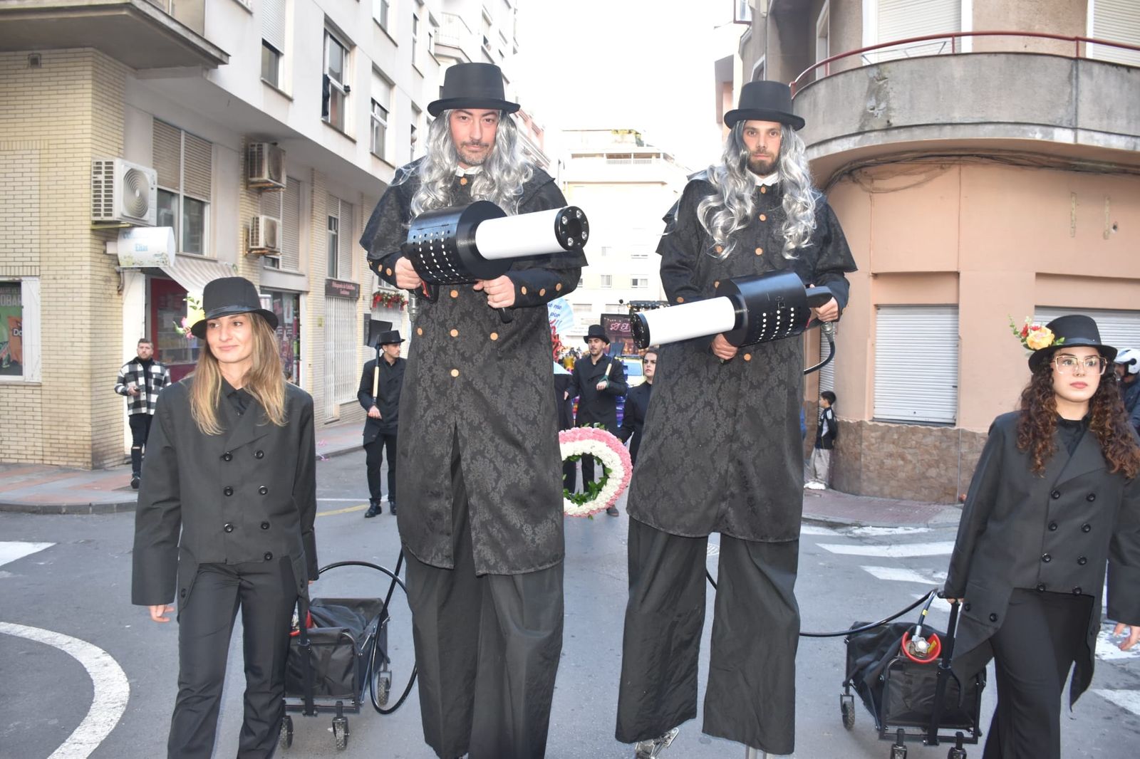 El Carnaval llena de color y ruido las calles del centro