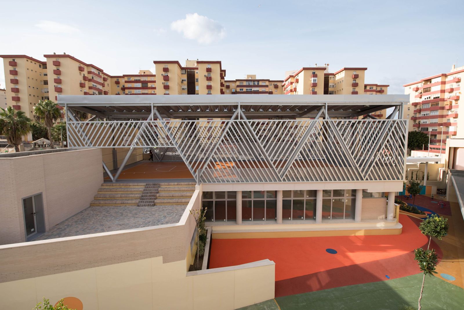 Exterior del CEIP Ciudad de Ceuta