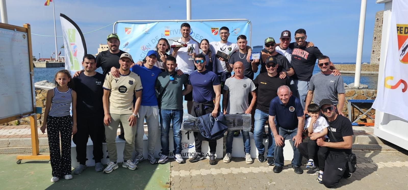 Jalid se impone en el campeonato local de pesca submarina celebrado en Ceuta