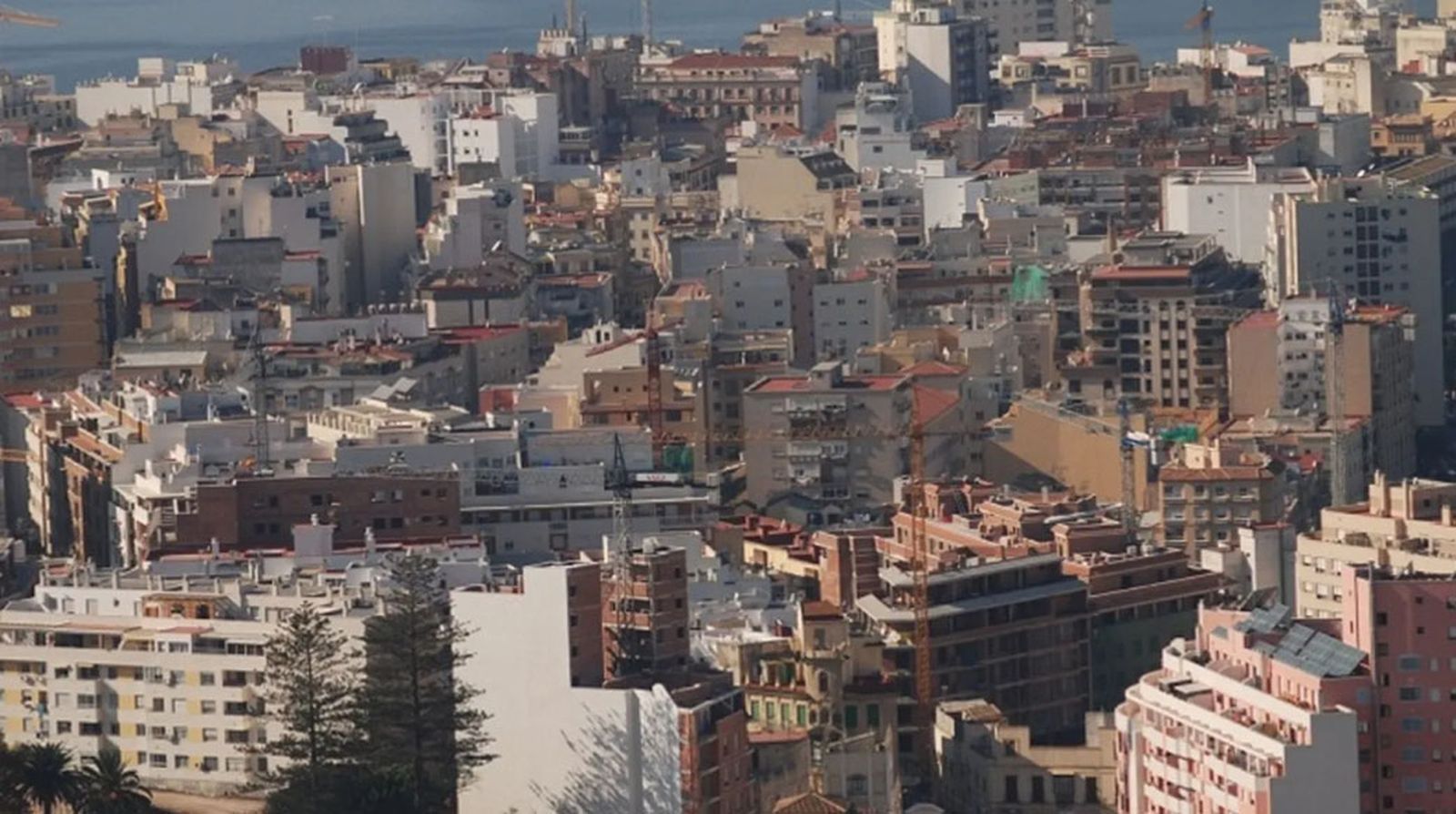 Grupo de viviendas en Ceuta.