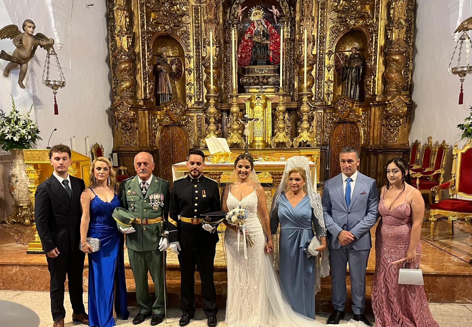 Clara e Iván sellan su amor en el Santuario