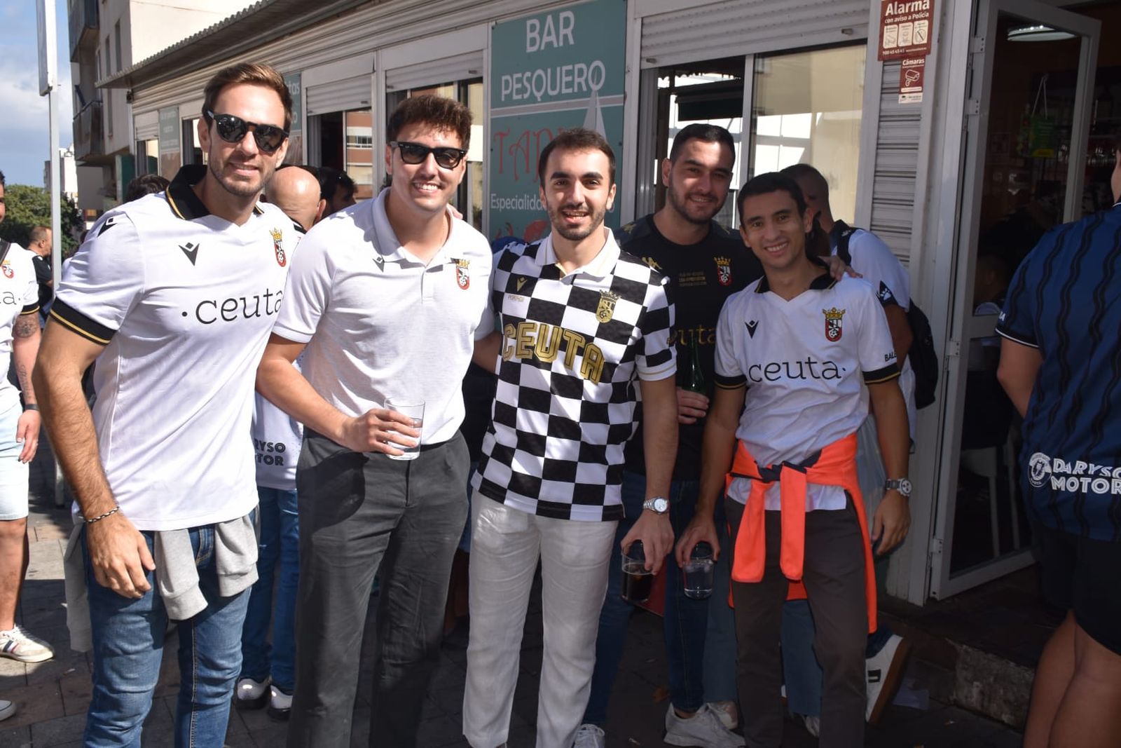 FOTOGALERÍA | Así vio Nicol's a los ceutíes en la previa de la AD Ceuta contra el Mirandés
