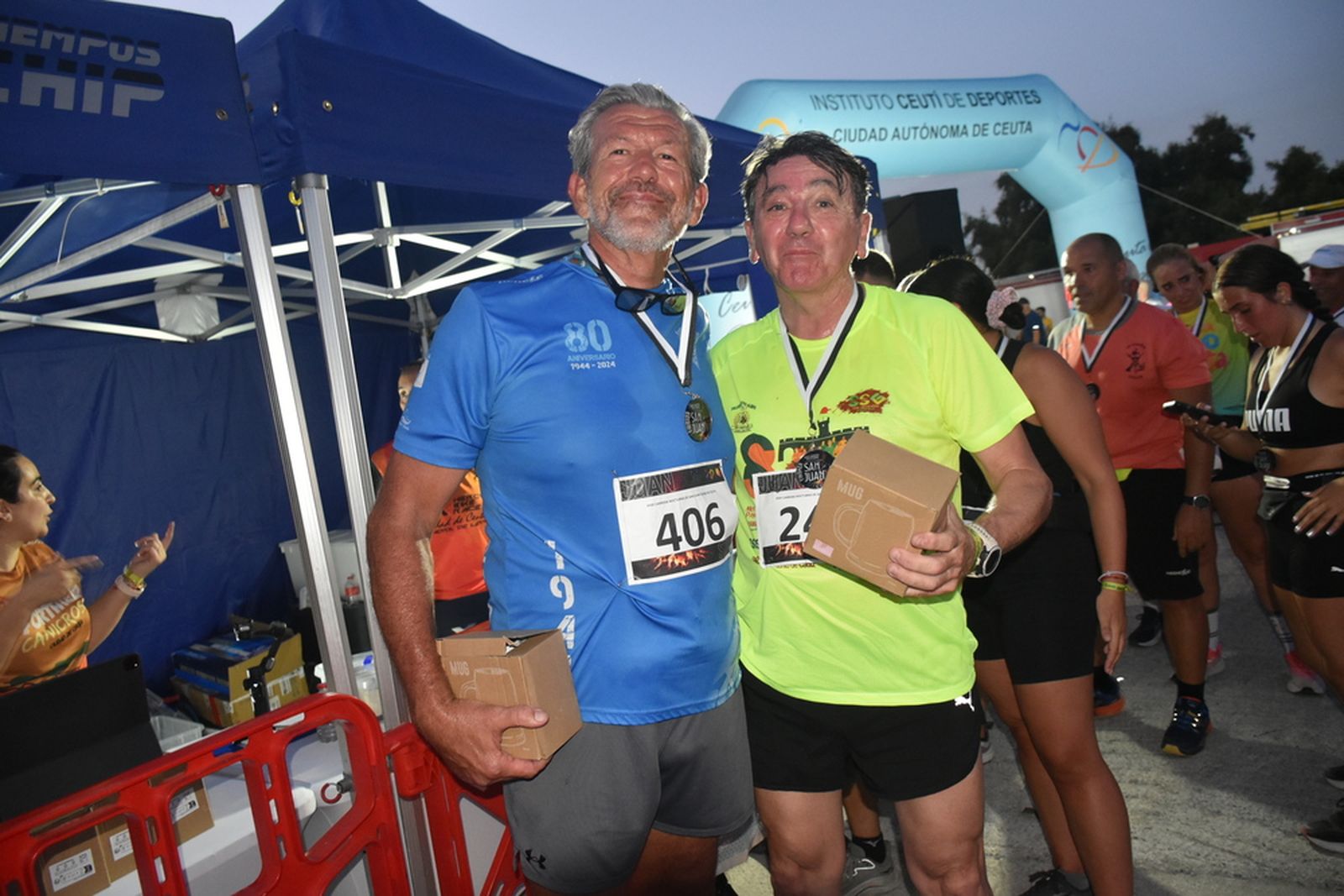“Bily” y Elena López, reyes de la XXXI carrera popular de San Juan
