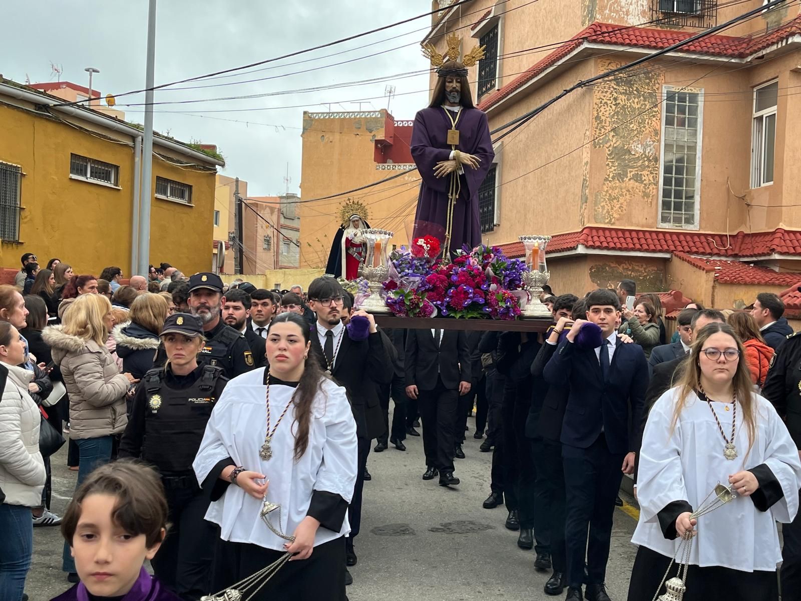 Fe, redención y  convivencia: Ceuta vuelve a mostrar sus mejores galas en el Traslado del Cautivo