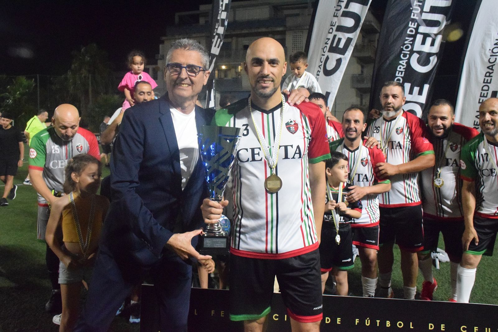 Final Liga Veteranos y entrega de trofeos