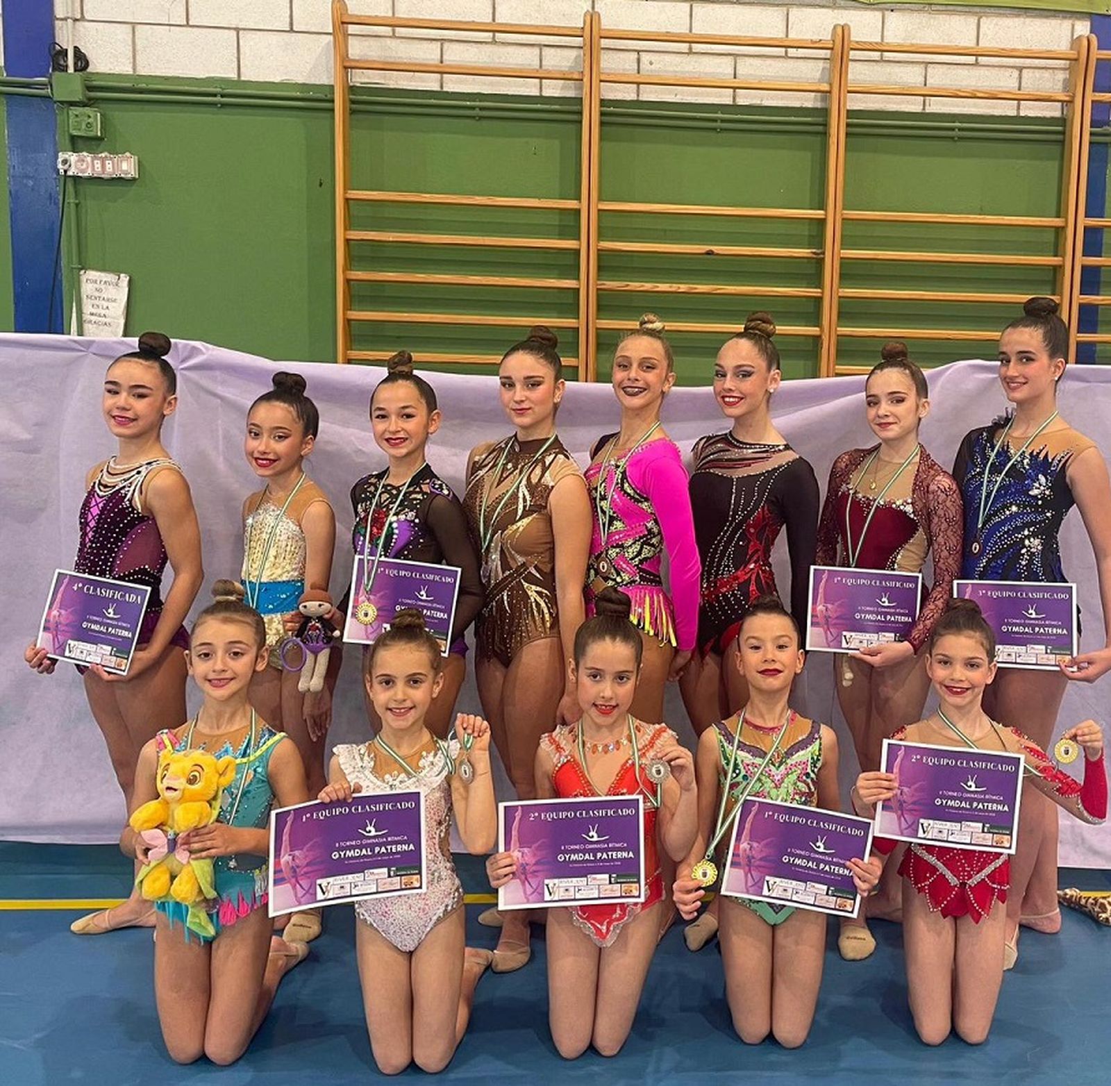 Medallas para las gimnastas ceutíes en Paterna