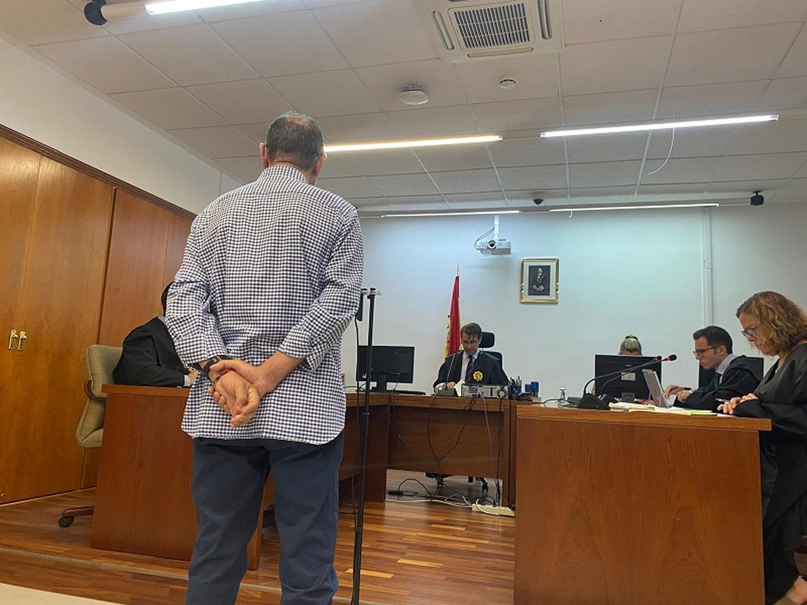 M.M.A. ante el tribunal. / FOTO S.C. M.M.A. ante el tribunal. / FOTO S.C.
