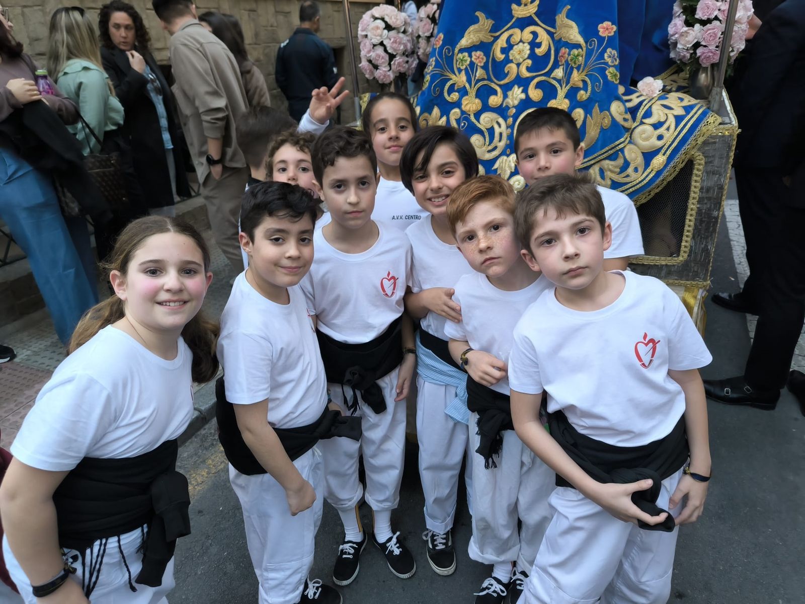 El paso de los niños, como antesala de la Semana Santa