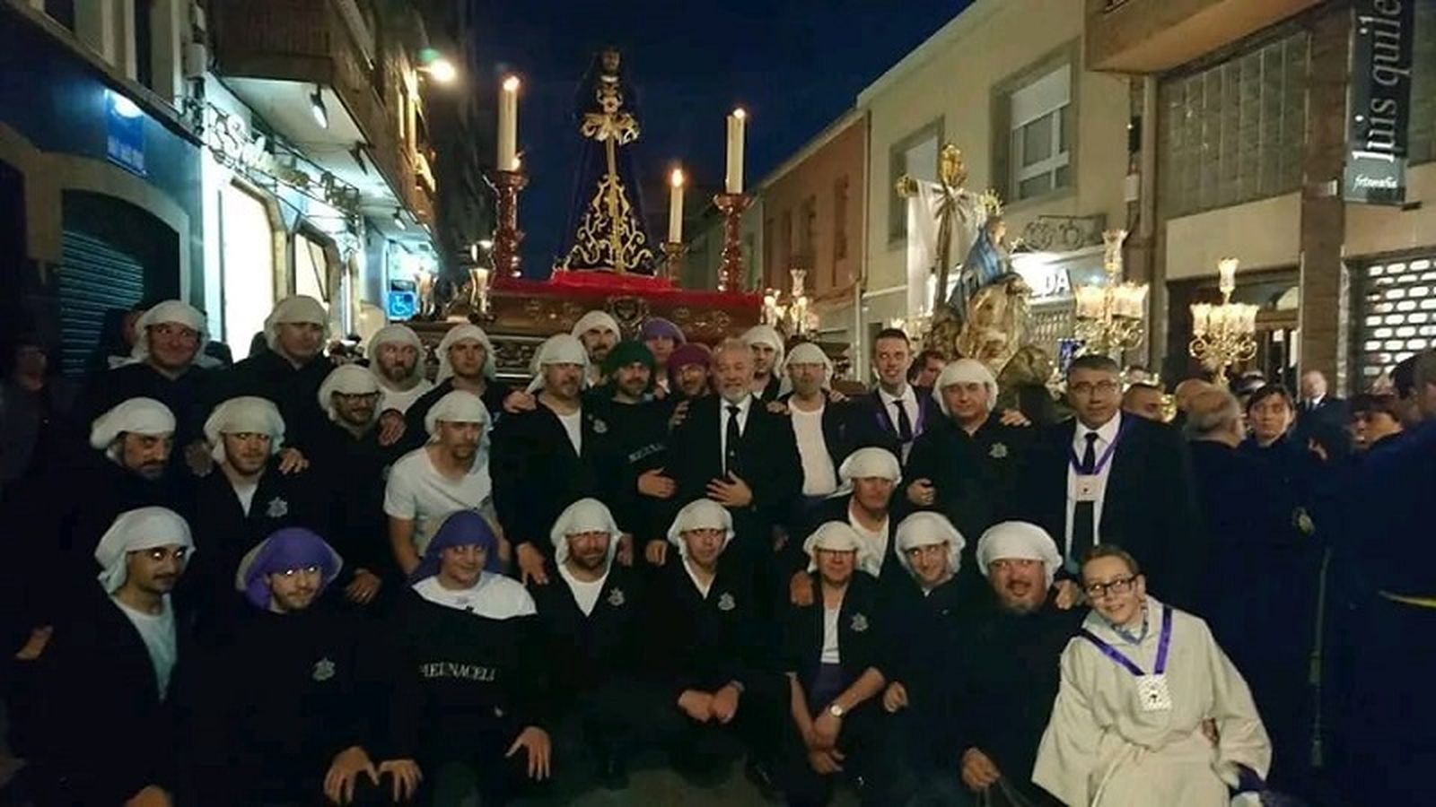 Medinaceli de Elda y su cuadrilla./ FOTO CEDIDA