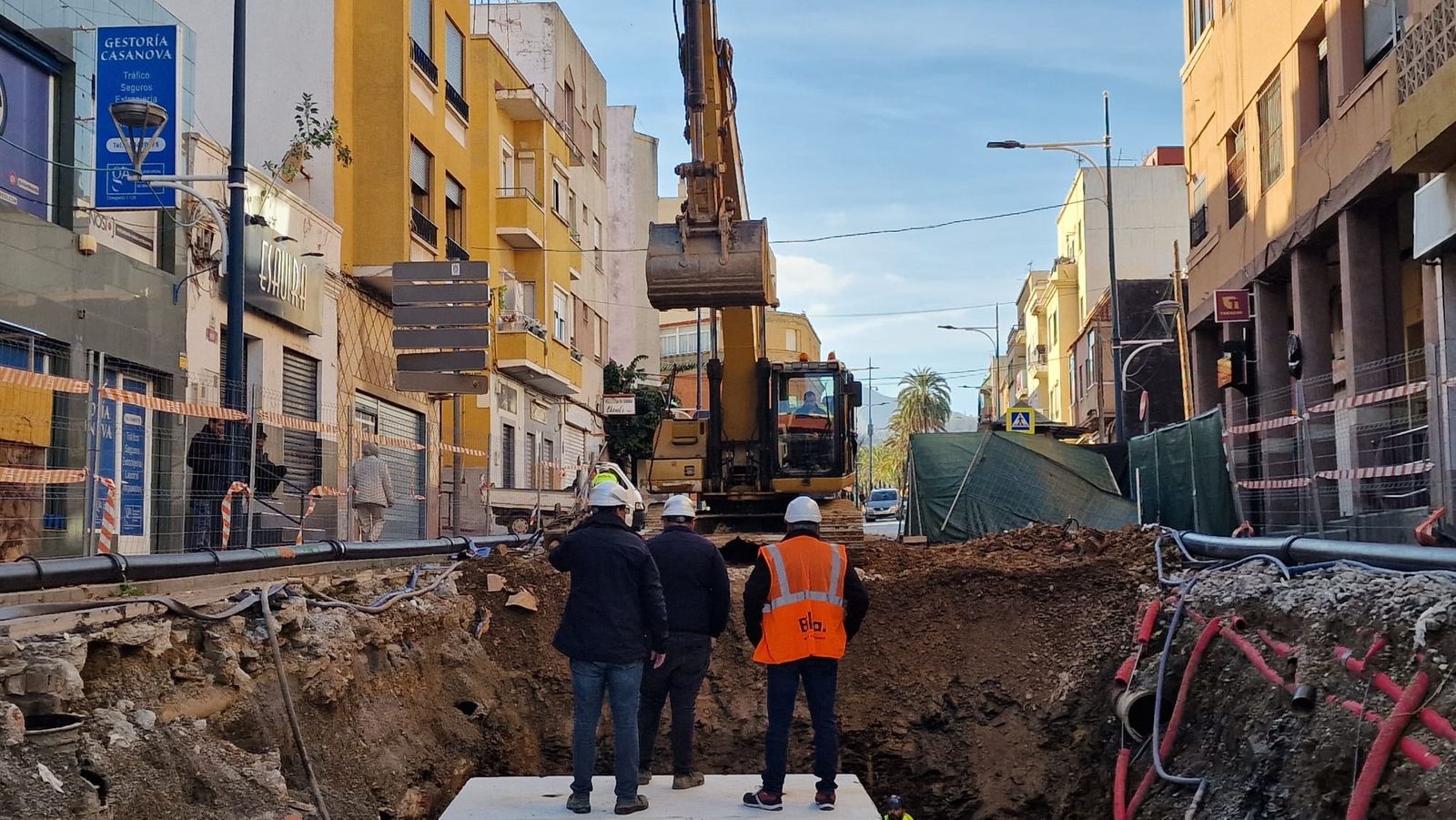 Hadú quedará cortado desde hoy al tráfico rodado desde la Comandancia de la Guardia Civil hasta Regulares