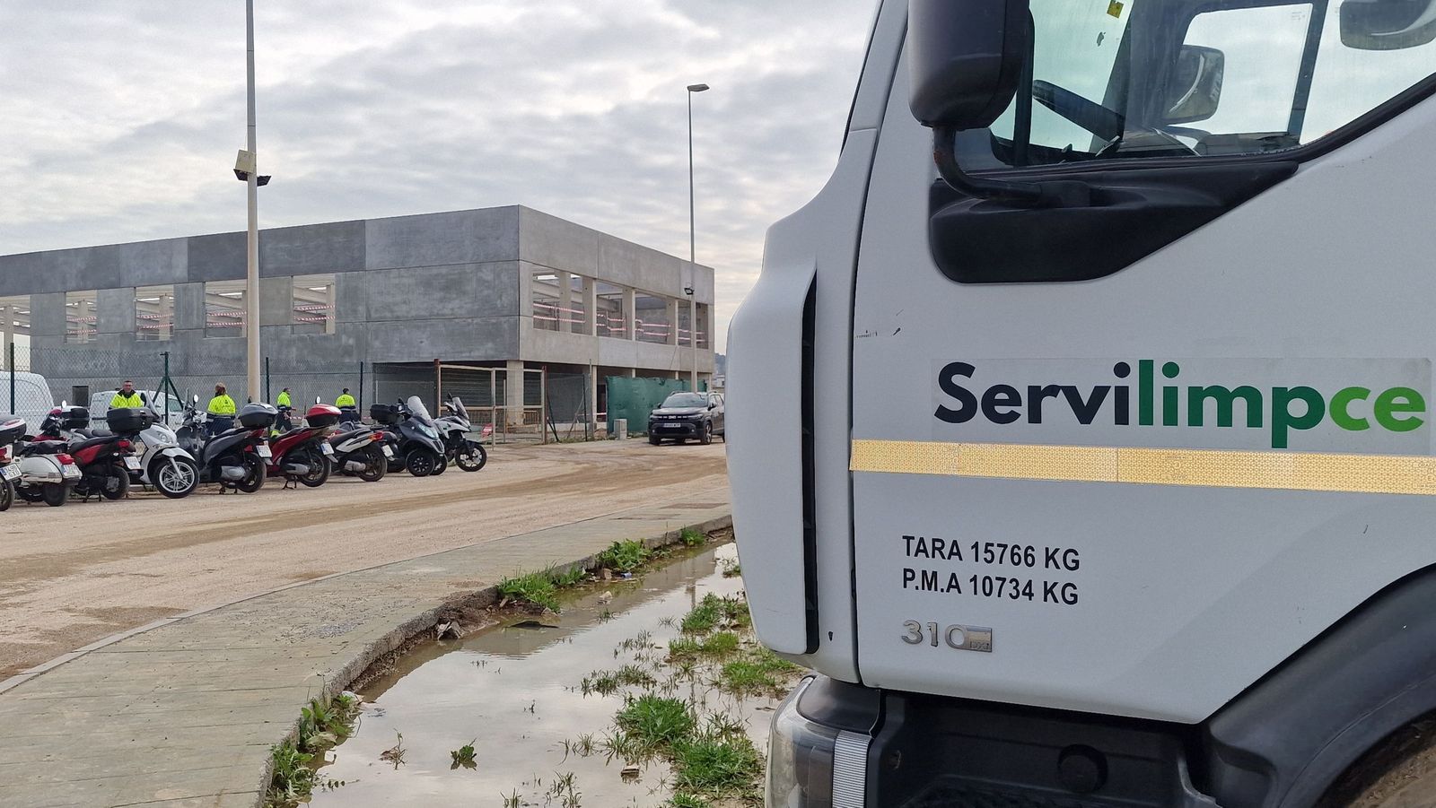Un vehículo de Servilimpce