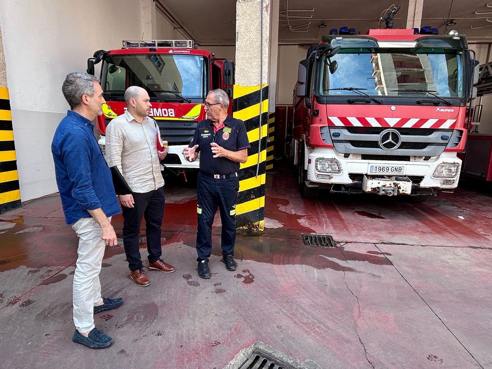 El PSOE exige la modernización urgente del servicio de Bomberos de Ceuta