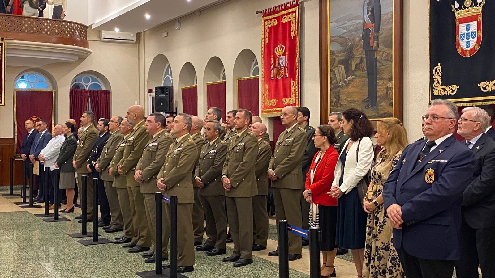 Ceuta celebra el XXIX aniversario de su Delegación de Defensa con un homenaje a la vocación de servicio.