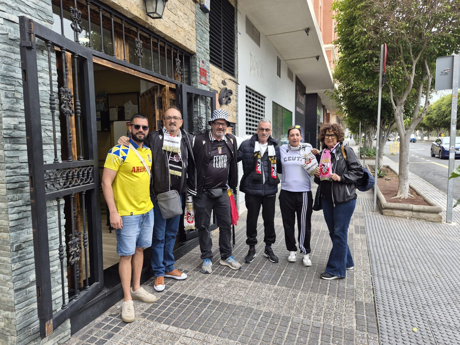 Afición de la AD Ceuta