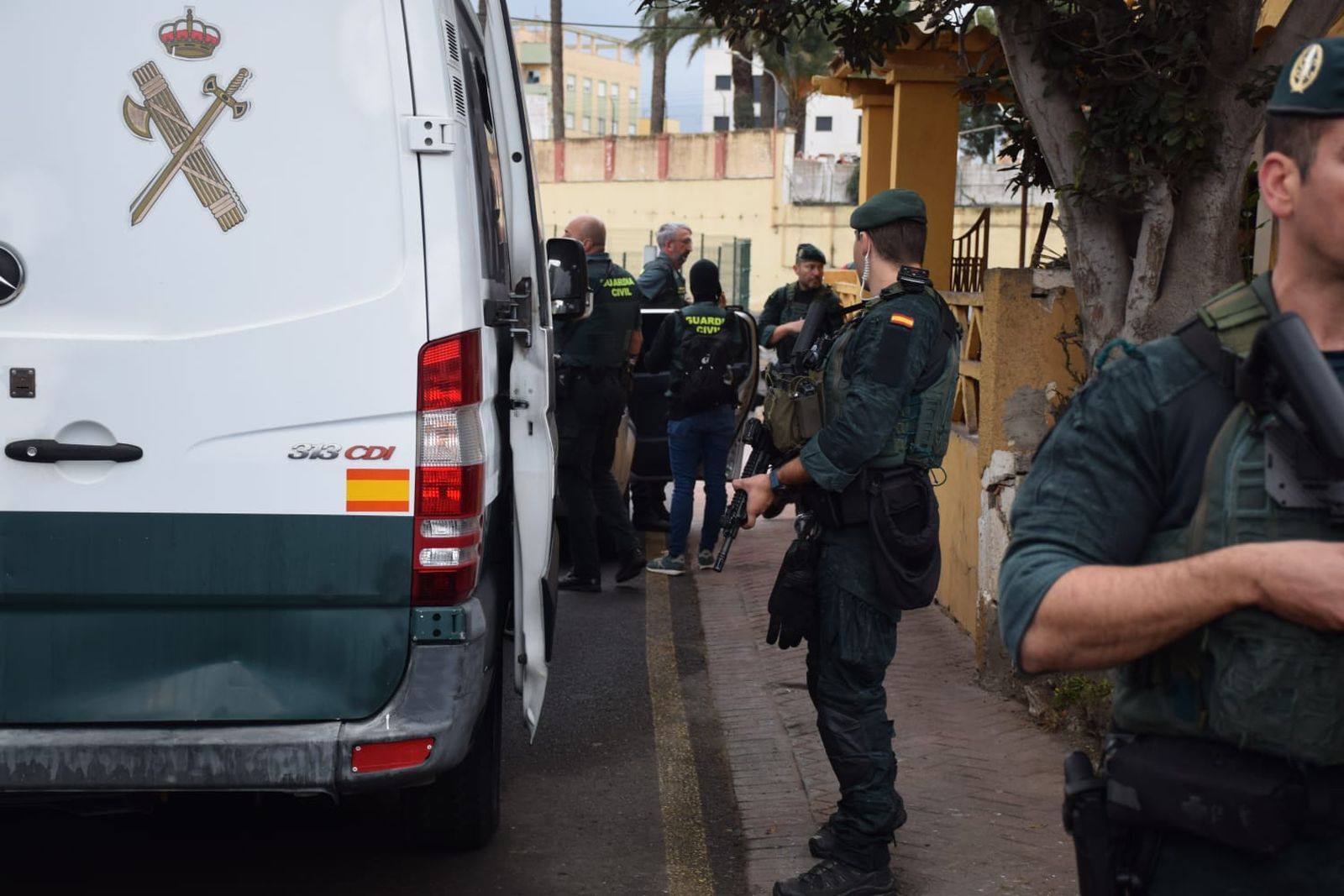 Así fue el operativo de la Guardia Civil contra el tráfico de migrantes que se saldó con 5 detenidos