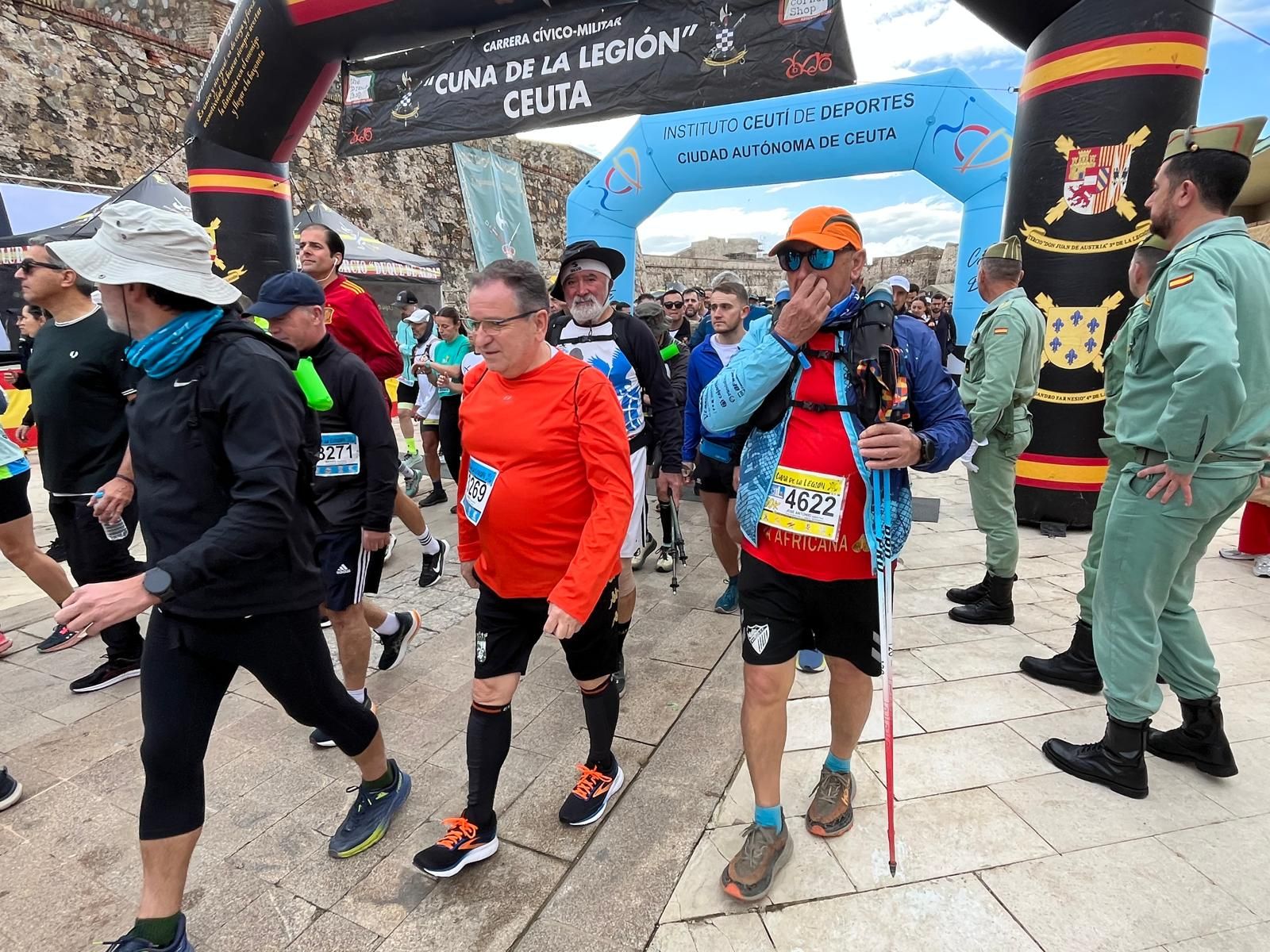 La previa y el inicio de la X Cuna de la Legión a través del objetivo de Reduan