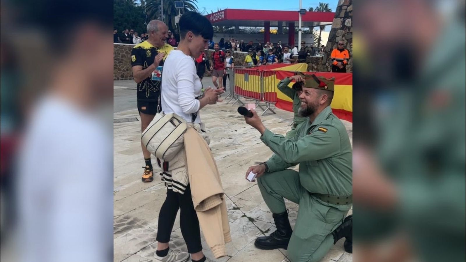 El amor está en el aire... y en la Cuna de la Legión