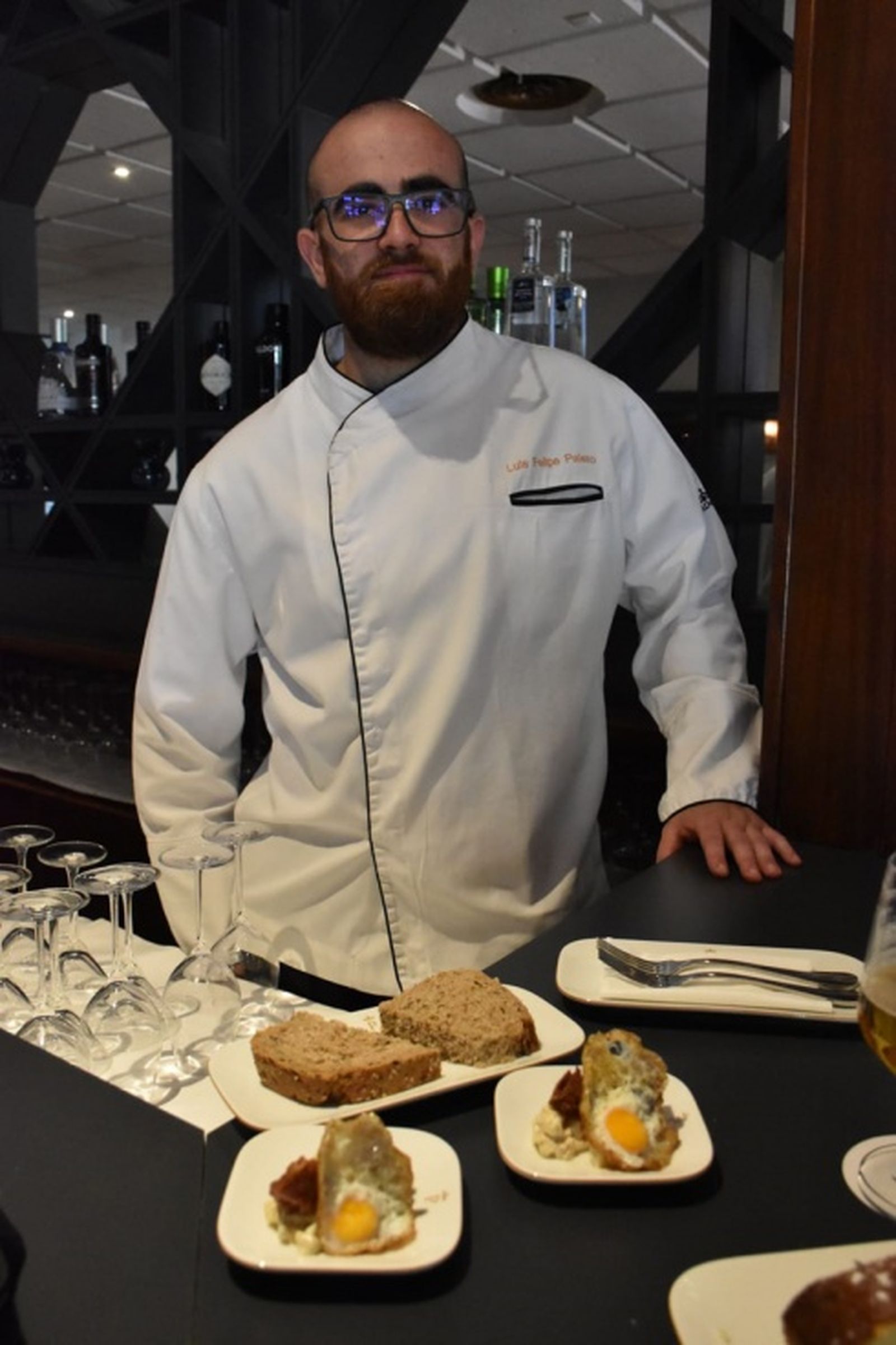 El jefe de cocina Luis Felipe Palero. / FOTO NICOL'S